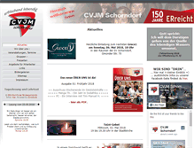 Tablet Screenshot of cvjm-schorndorf.de